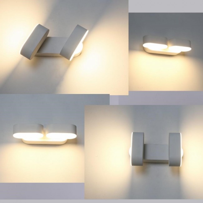 Wall lamp V-TAC VT-814 rotatable 12W LED IP65 3000K 1100lm (SKU 8293) Black Wall lamp V-TAC VT-814 rotatable 12W LED IP65 3000K 1100lm (SKU 8293) Black