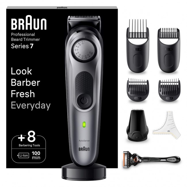 Hair Clipper Braun BT7420 Beard Trimmer Gray (448273) Hair Clipper Braun BT7420 Beard Trimmer Gray (448273)