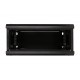Extralink Rackmount cabinet 4U 600x450 Black wall mounted