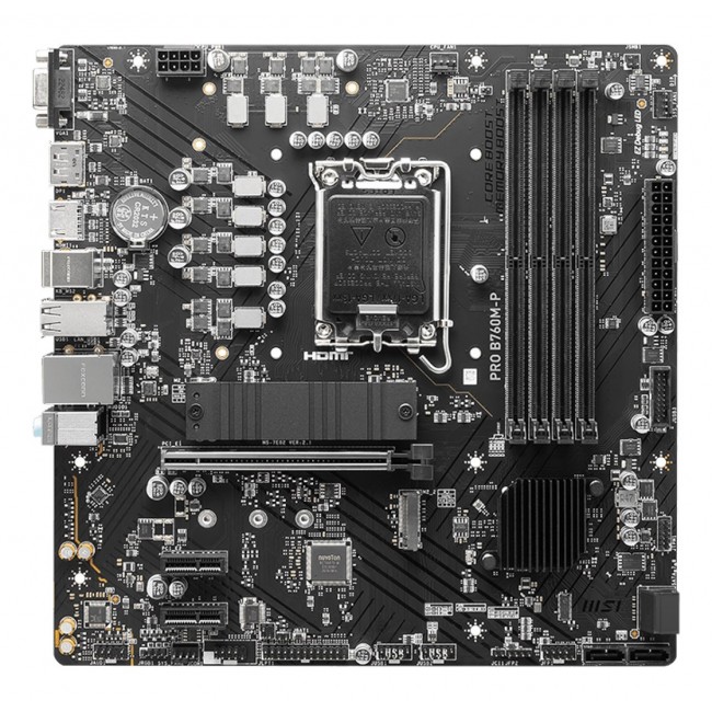 MSI PRO B760M-P motherboard Intel B760 LGA 1700 micro ATX