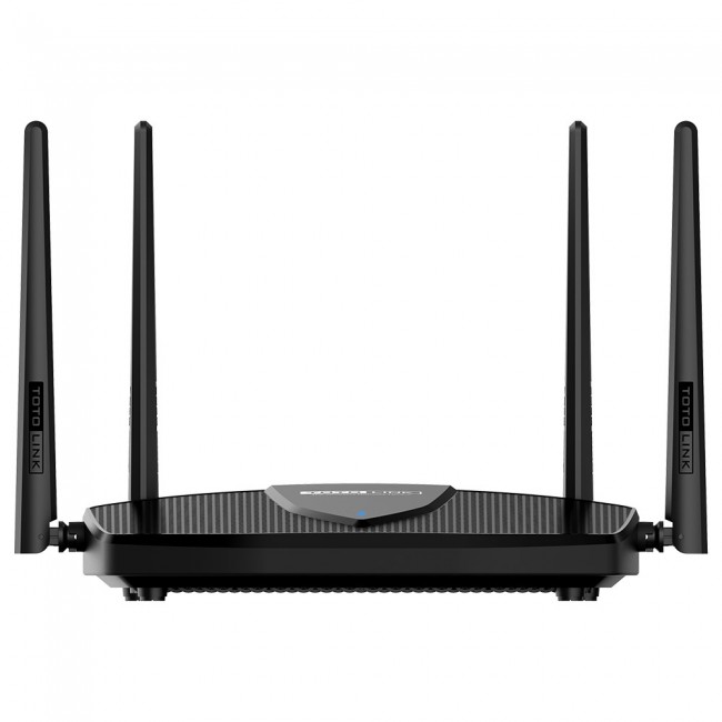 TOTOLINK X5000R AX1800 WIRELESS DUAL BAND GIGABIT ROUTER vlan wireless router Gigabit Ethernet Dual-band (2.4 GHz / 5 GHz) Black
