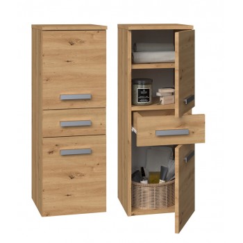 Topeshop NEL V DDS ARTISAN bathroom storage cabinet Oak