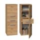 Topeshop NEL V DDS ARTISAN bathroom storage cabinet Oak