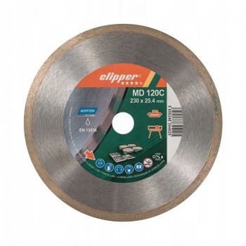 NORTON TARCZA DIAMENTOWA PE NA 230mm CLIPPER PRO CERAM