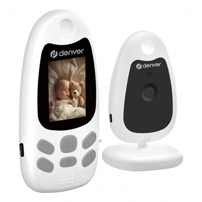 Denver BC-250 video baby monitor 250 m White Denver BC-250 video baby monitor 250 m White