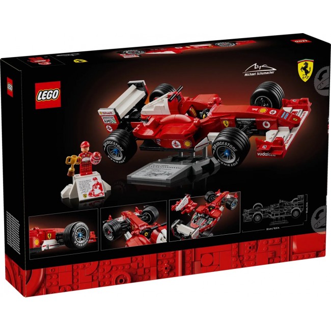 LEGO ICONS 11375 Ferrari F2004 & Michael Schumacher LEGO ICONS 11375 Ferrari F2004 & Michael Schumacher