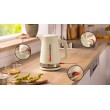 Bosch MyMoment electric kettle 1.7 L 2400 W Cream