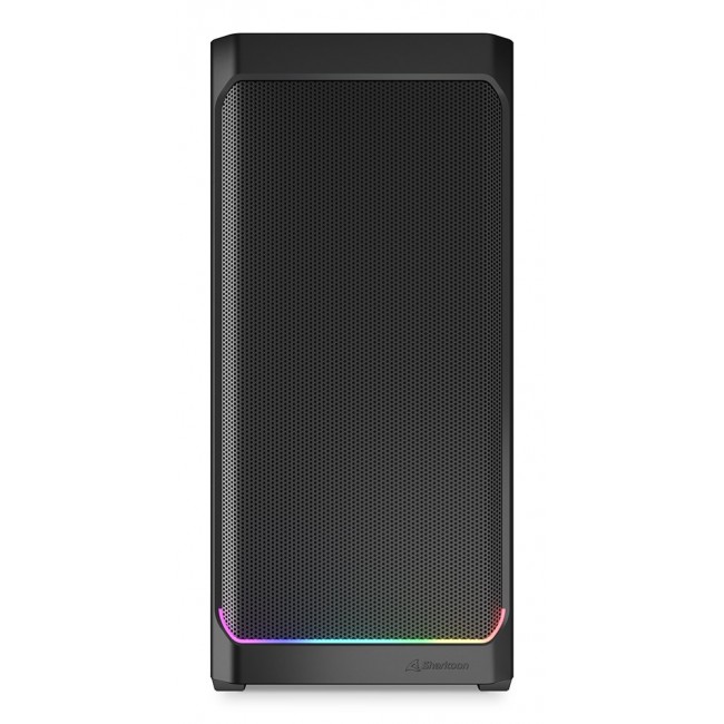 Sharkoon AK4W RGB Strip Midi Tower Black