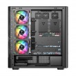 MODECOM Volcano Volcano AQ500 ARGB Midi Black