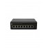 LevelOne 8-Port Fast Ethernet Industrial Switch, DIN-Rail, -40 C to 75 C