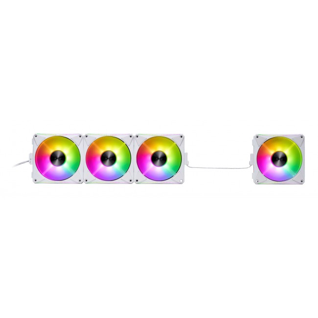 XPG HURRICANE MAG 120 ARGB PWM magnetic fan - White