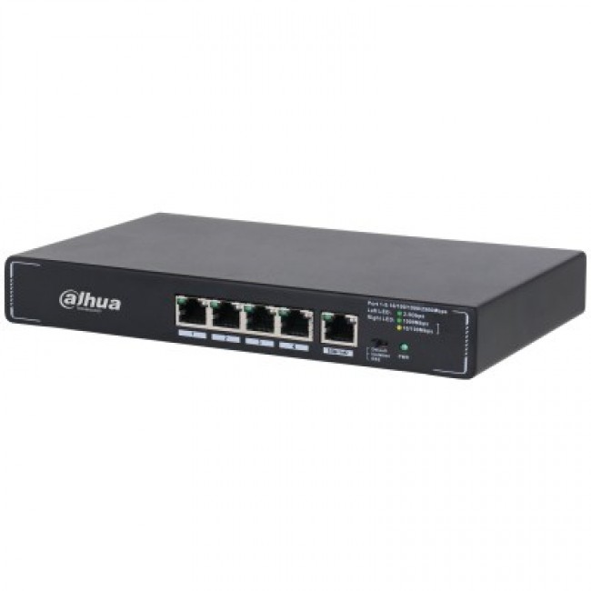 Dahua Technology SMG1005 network switch Unmanaged 2.5G Ethernet (100/1000/2500) Black