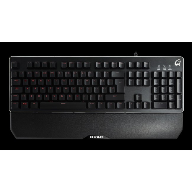 QPAD MK-40 keyboard Gaming USB QWERTZ German Black QPAD MK-40 keyboard Gaming USB QWERTZ German Black