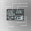 Qoltec Uninterruptible Power Supply (UPS) for RACK | 3kVA | 3000W | Power Factor 1.0 | LCD | EPO | USB | Online