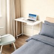 Maclean Folding Desk, White, Mobile, 100x65 cm, max. 50 kg, Corner, L-Shaped, MC-1250 L/W
