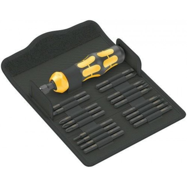 Impact driver set Wera 18pcs case Kraftform