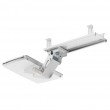 Maclean under-desk keyboard holder, adjustable, max. 5kg, white, MC-156 W Maclean under-desk keyboard holder, adjustable, max. 5kg, white, MC-156 W
