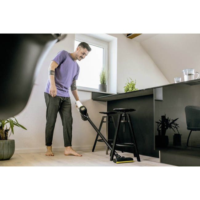 K rcher VC 4 handheld vacuum Black, Yellow Bagless