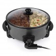 Tristar | Multifunctional grill pan XL | PZ-9135 | Diameter 30 cm | Grill | 1500 W | Lid included | Fixed handle | Black