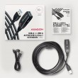 Axagon ADR-310 USB 3.2 Gen 1 A-M - A-F active extension/repeater cable 10m