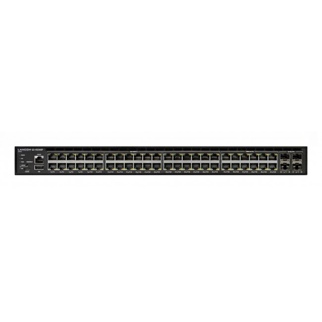 LANCOM GS-4554XP Managed L3 2.5G Ethernet (100/1000/2500) Power over Ethernet (PoE) 1U Black