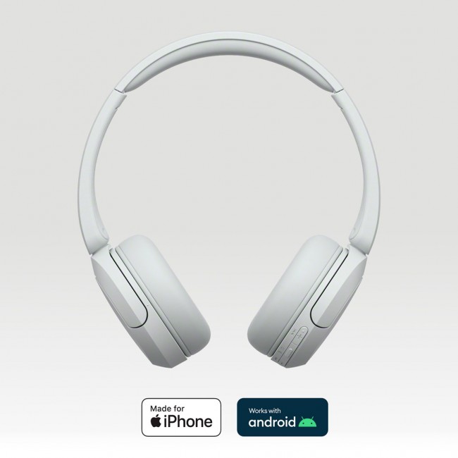 Sony WH-CH520 Headset Wireless Head-band Calls/Music USB Type-C Bluetooth White