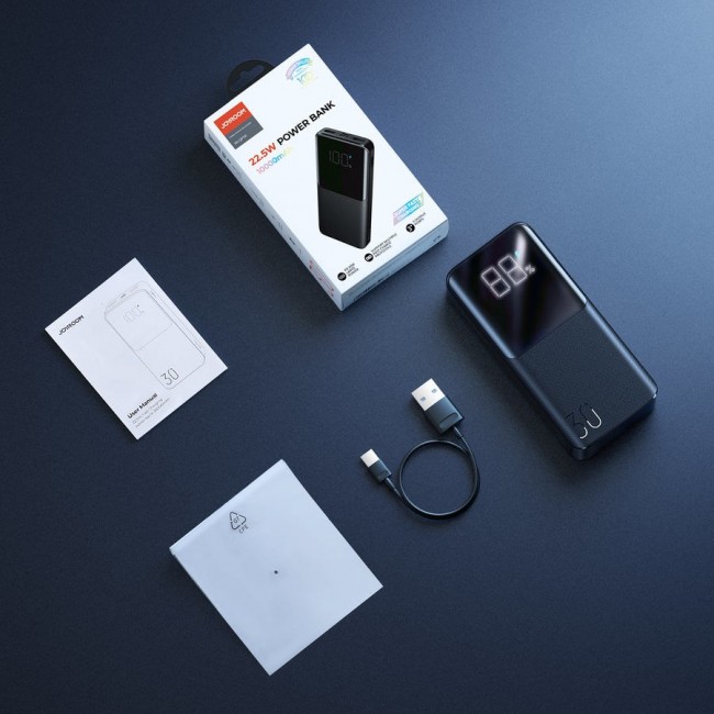 JOYROOM JR-QP193 power bank Lithium Polymer (LiPo) 30000 mAh Black