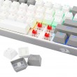 REDRAGON K617-RGB Fizz RGB White/Grey keyboard USB Grey, White