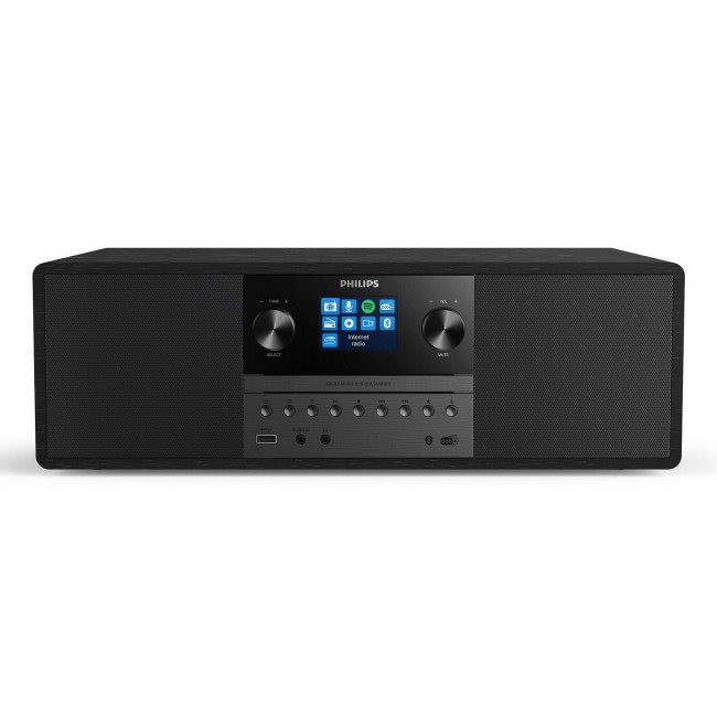 Philips TAM6805 Music System with Internet Radio, DAB+, Bluetooth, CD, USB, and Spotify Connect