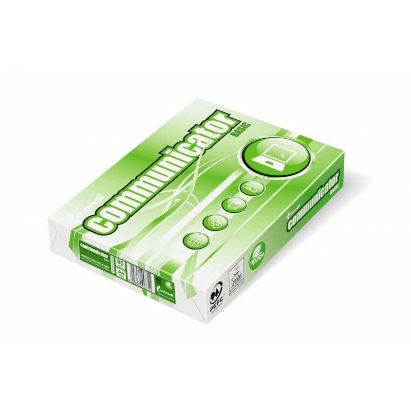 Paper copier office Mondi Communicator Basic 9488A80 (A4 80 g/m2 500 sheets paper white) Paper copier office Mondi Communicator Basic 9488A80 (A4 80 g/m2 500 sheets paper white)
