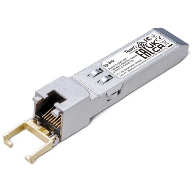 TP-Link 10G BASE-T RJ45 SFP+ Module TP-Link 10G BASE-T RJ45 SFP+ Module