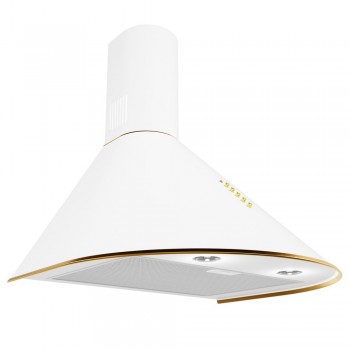 Chimney Hood Akpo WK-4 Dandys GOLD 60 cm 450 m3/h, White