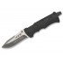 Knife K25 19588 Tactical Black Titanium