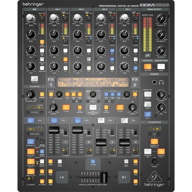 Behringer DDM4000 audio mixer 5 channels