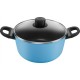 BALLARINI CAPRERA 2H Pot with Lid 24 cm blue BALLARINI CAPRERA 2H Pot with Lid 24 cm blue