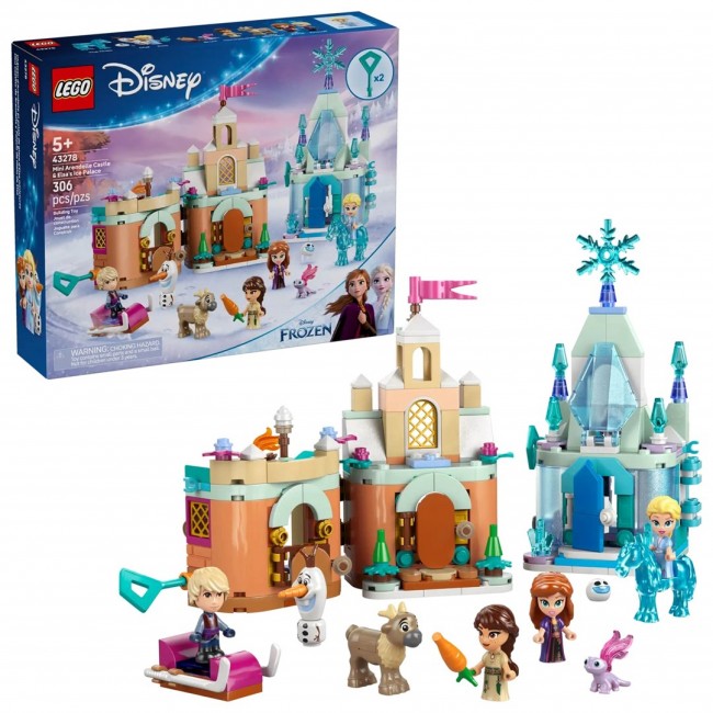 LEGO DISNEY 43278 Mini Arendelle Castle & Elsa's Ice Palace LEGO DISNEY 43278 Mini Arendelle Castle & Elsa's Ice Palace