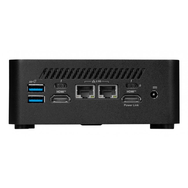 MSI CUBI NUC AI 1UMG-019BEU PC/workstation barebone Black 125H Intel SoC MSI CUBI NUC AI 1UMG-019BEU PC/workstation barebone Black 125H Intel SoC