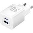 Vention 30W - charger with GaN technology, 1x USB-A, 1x USB-C (white) Vention 30W - charger with GaN technology, 1x USB-A, 1x USB-C (white)