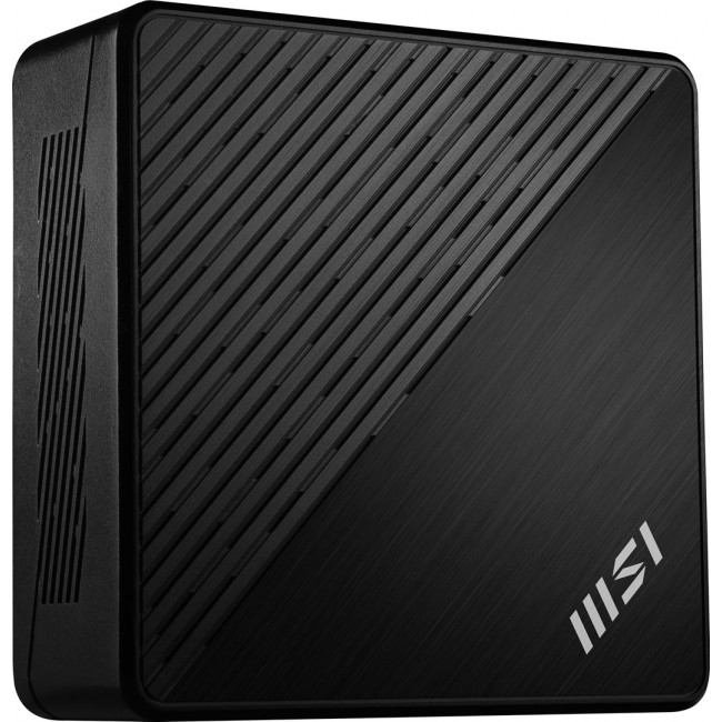 MSI Cubi N ADL S-254AT Intel N N200 4 GB DDR4-SDRAM 128 GB SSD Windows 11 Pro Mini PC Black