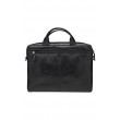 Leather shoulder bag with 15