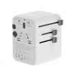 Gembird TPA-2A3C70-01-W Universal travel power adapter, 70 W, white