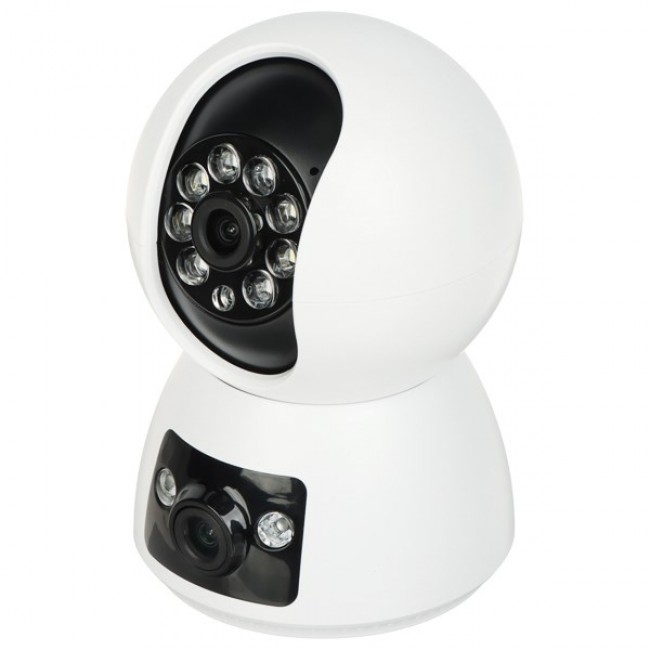 Dbl. indoor PTZ IP camera APTI-W21A1-TUYA