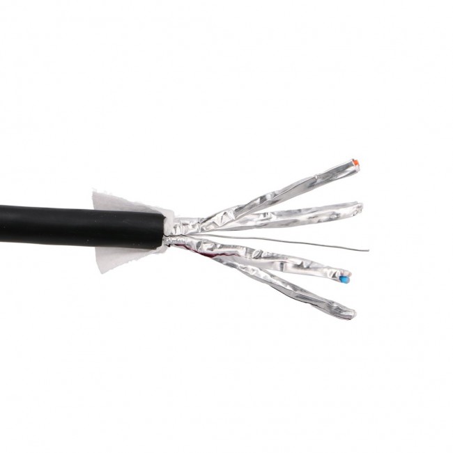 Extralink CAT6A FTP (F/UTP) OUTDOOR TWISTED PAIR WITH GEL 305M networking cable