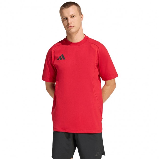 Koszulka męska adidas Tiro 26 Travel Tee czerwona KD1121 XL
