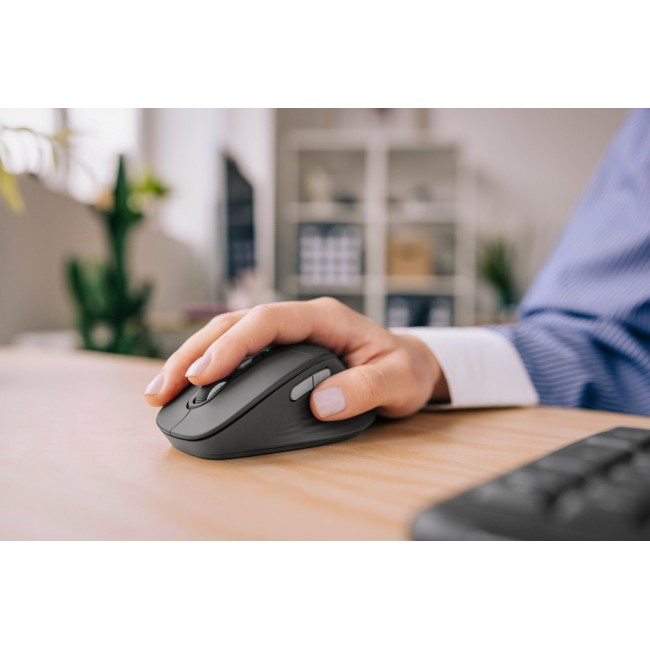 Logitech Signature Comfort Plus M850 L mouse Universal Right-hand RF Wireless + Bluetooth Optical 4000 DPI