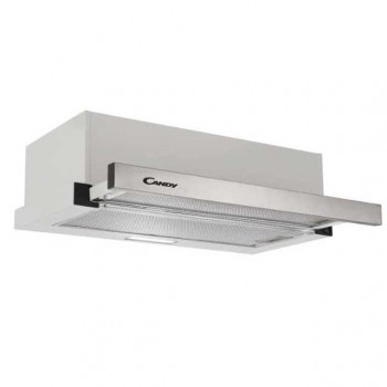 Candy CBT6130/3X cooker hood Semi built-in (pull out) Silver 157.8 m /h
