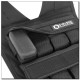 HMS Fitness KTO16 weighted vest Steel Black HMS Fitness KTO16 weighted vest Steel Black