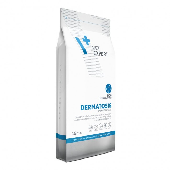 VET EXPERT Veterinary Diet Dermatosis Dog Rabbit & Potato - dry dog food - 12 kg VET EXPERT Veterinary Diet Dermatosis Dog Rabbit & Potato - dry dog food - 12 kg