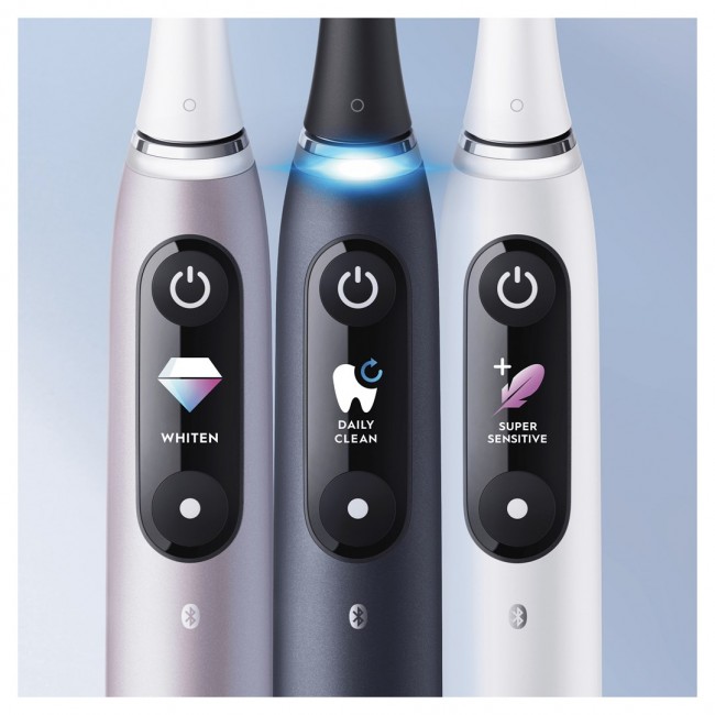 Oral-B iO 80363731 electric toothbrush Adult Rotating-oscillating toothbrush Black, Silver Oral-B iO 80363731 electric toothbrush Adult Rotating-oscillating toothbrush Black, Silver