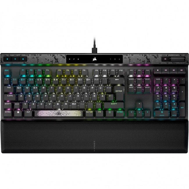 Corsair K70 MAX keyboard Gaming USB German Black Corsair K70 MAX keyboard Gaming USB German Black